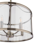 Laura Ashley Harrington ceiling light antique brass, imported from the UK