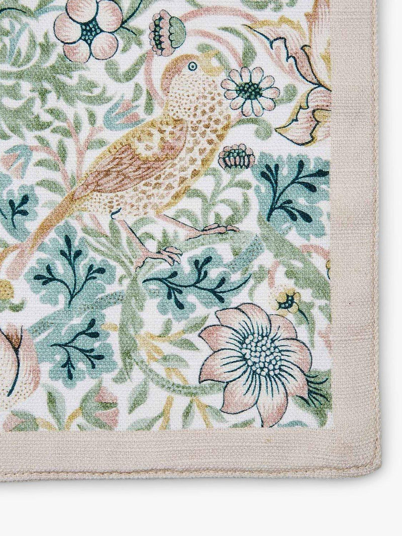 Morris & Co. Strawberry Thief cotton napkins set of 2 (British brand)