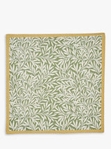 John Lewis Morris & Co. Willow Boughs Cotton Napkins, Set of 2, Green- Buy online at McGrocer