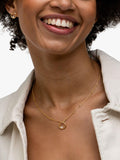 Dower & Hall freshwater pearl open circle pendant necklace - British product
