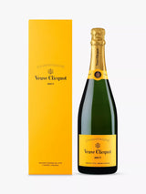 John Lewis Veuve Clicquot Eco Box Yellow Label Brut Champagne 75cl- Buy online at McGrocer