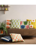 Orla Kiely Abacus Flower cushion 45x45cm, imported from the UK