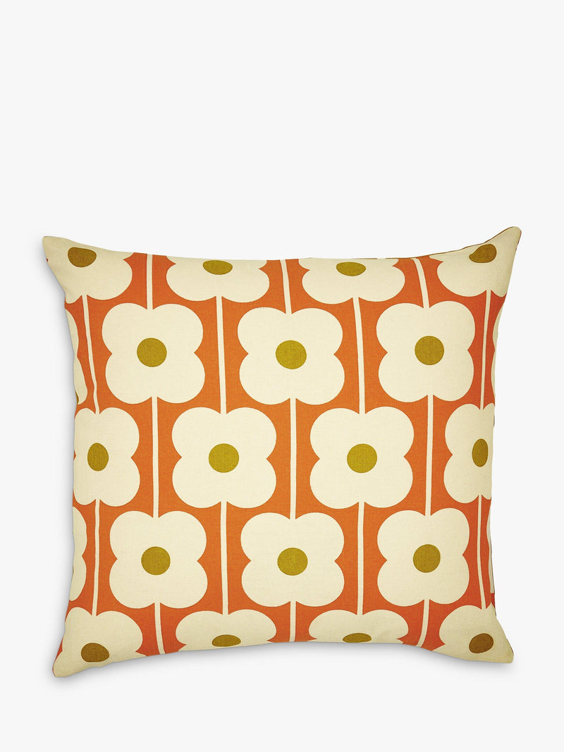 Orla Kiely Abacus Flower cushion 45x45cm, imported from the UK
