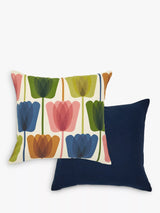 John Lewis Orla Kiely Tulip Square Cushion Multi 45x45cm- Buy online at McGrocer