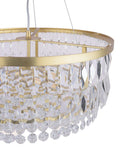 Laura Ashley Rhosill Grand ceiling light in antique brass - British product