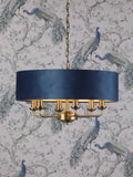 Laura Ashley Sorrento 6 Arm Ceiling Light Polished