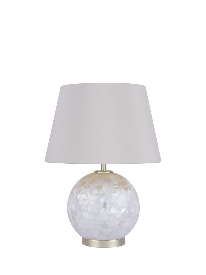Laura Ashley Mathern table lamp with mother of pearl - British product