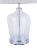 Laura Ashley Ockley touch table lamp polished chrome - British product