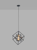 Pacific Alessio pendant ceiling light black matte, imported from the UK
