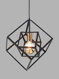 Pacific Alessio pendant ceiling light black matte, imported from the UK
