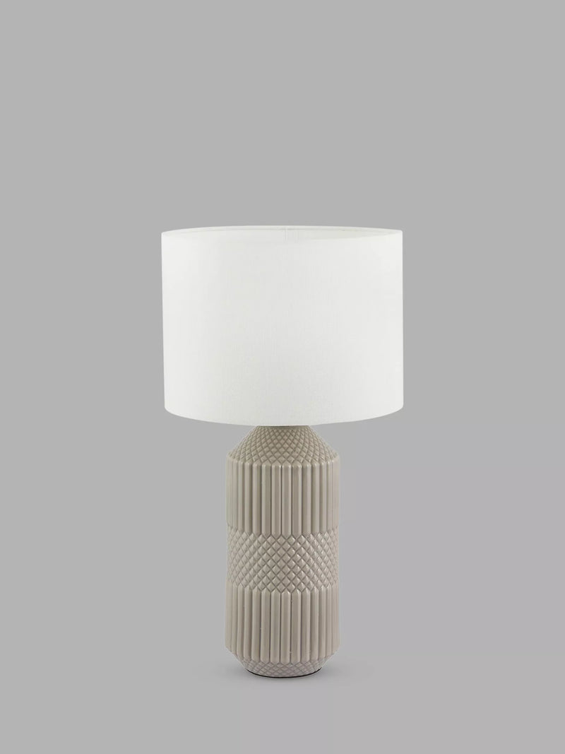 Pacific Meribel ceramic table lamp grey - British product