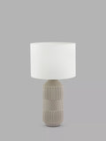 Pacific Meribel ceramic table lamp grey - British product