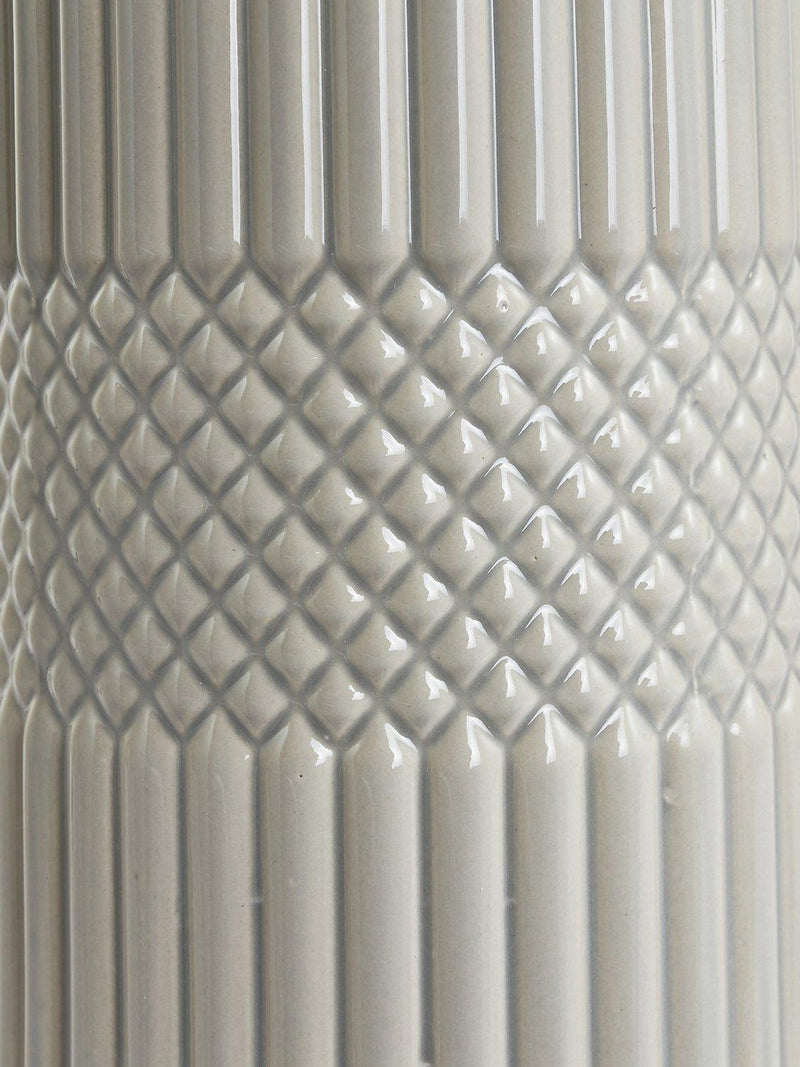 Pacific Meribel ceramic table lamp grey - British product