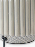 Pacific Meribel ceramic table lamp grey - British product