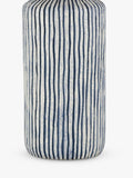 Pacific Bude glazed table lamp blue - British product