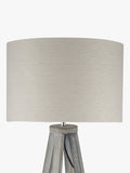 Pacific wooden table lamp grey Whitby, imported from the UK