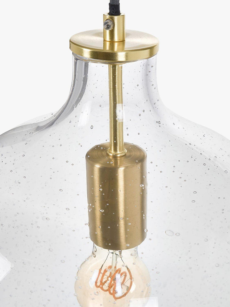 Pacific clear bubble pendant light, imported from the UK