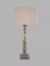 John Lewis Pacific Ailia Mango Table Lamp, Grey- Buy online at McGrocer