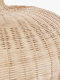 Pacific Caswell rattan dome pendant ceiling light natural finish British brand