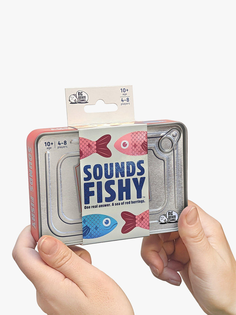 Big Potato Sounds Fishy Mini Travel Game - British product