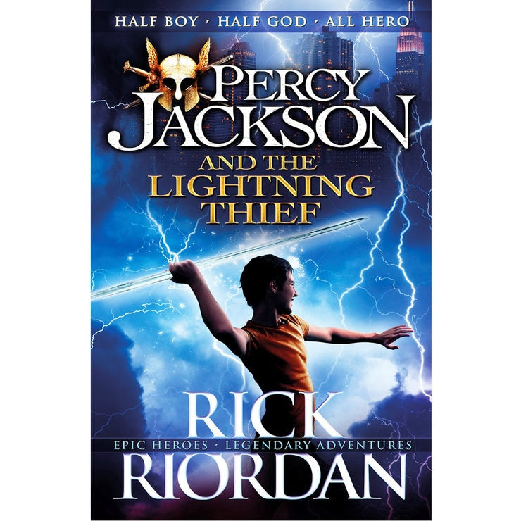 Rick Riordan Percy Jackson five-book collection paperback, imported from the UK