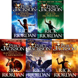 Rick Riordan Percy Jackson five-book collection paperback, imported from the UK