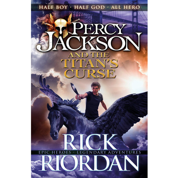 Rick Riordan Percy Jackson five-book collection paperback, imported from the UK