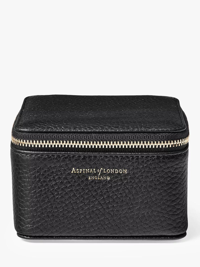 Aspinal of London travel watch and ring box (British brand)
