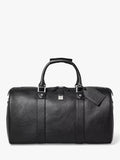 Aspinal of London Boston leather holdall bag pebble grain - British product