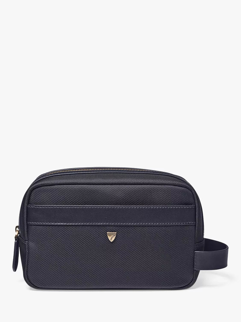 Aspinal of London men's nylon wash bag - British product