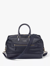 John Lewis Aspinal of London Men's Nylon Gym Bag, Navy- Buy online at McGrocer