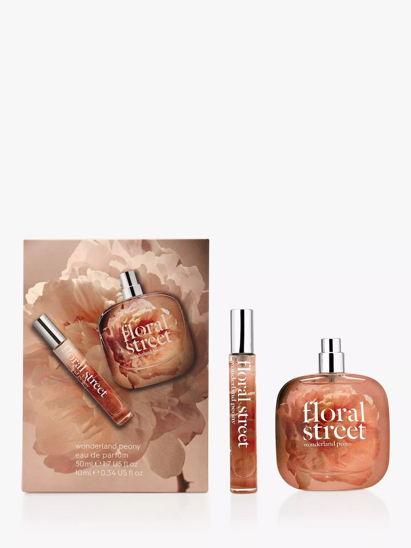 Floral Street Wonderland Peony perfume set 50ml & 10ml - British product