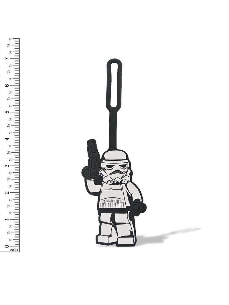 LEGO Star Wars Stormtrooper luggage tag, imported from the UK