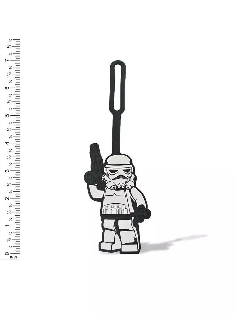 LEGO Star Wars Stormtrooper luggage tag, imported from the UK