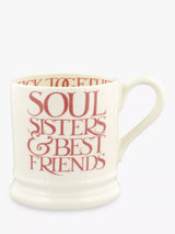 John Lewis Emma Bridgewater Pink Toast Soul Sisters & Best Friends Mug 300ml- Buy online at McGrocer