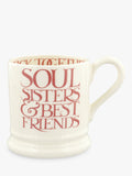 Emma Bridgewater Pink Toast Soul Sisters mug 300ml - British product