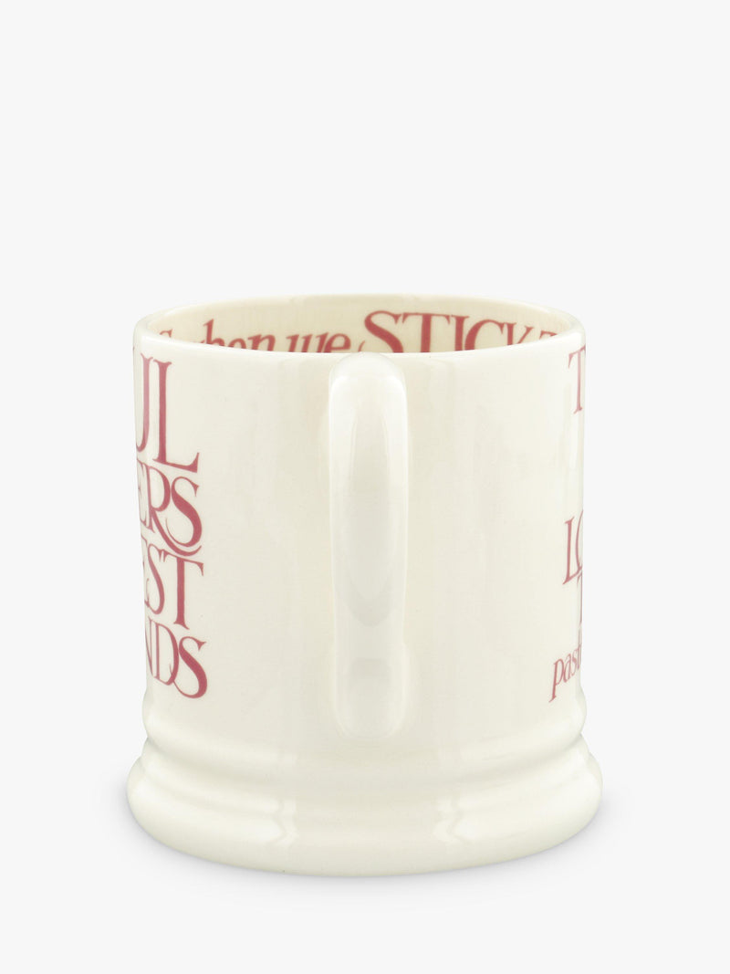Emma Bridgewater Pink Toast Soul Sisters mug 300ml - British product