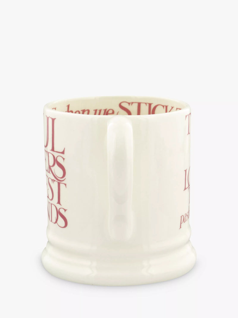 Emma Bridgewater Pink Toast Soul Sisters mug 300ml - British product
