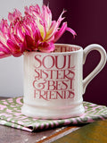 Emma Bridgewater Pink Toast Soul Sisters mug 300ml - British product