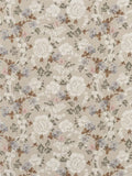English Heritage floral damask furnishing fabric 137cm wide - British product