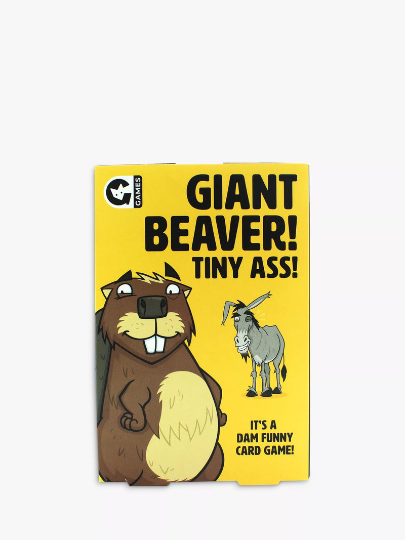 Ginger Fox Giant Beaver Tiny Ass Party Game, UK version