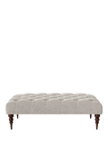Swoon Plymouth footstool House Weave Chalk (British brand)