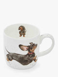 Wrendale Designs That Friday Feeling Dachshund fine bone china mug 310ml - British product
