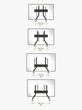 AVF QB600S TV stand for large TVs 55-100 inches (British brand)