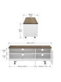 AVF Whitesands 1200 TV stand for TVs up to 60 inches - British product