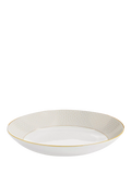 Wedgwood Gio Gold bone china pasta bowl 24.5cm, UK version