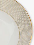 Wedgwood Gio Gold bone china pasta bowl 24.5cm, UK version