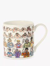 John Lewis McLaggan Smith Picturemaps British Sign Language Bone China Mug 350ml- Buy online at McGrocer