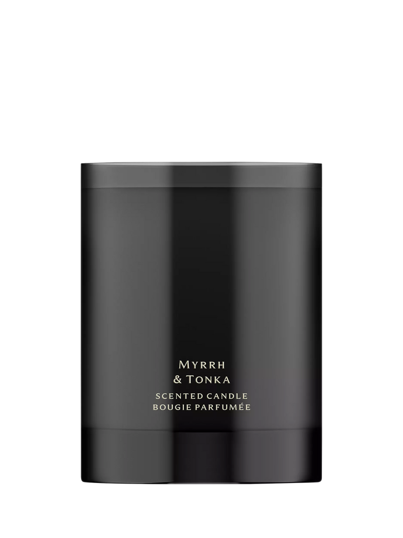 Myrrh and Tonka Scented Candle for Home Atmosphere