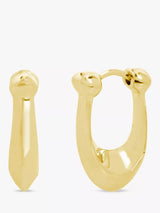 John Lewis Coach Signature C Huggie Hoop Earrings- Buy online at McGrocer